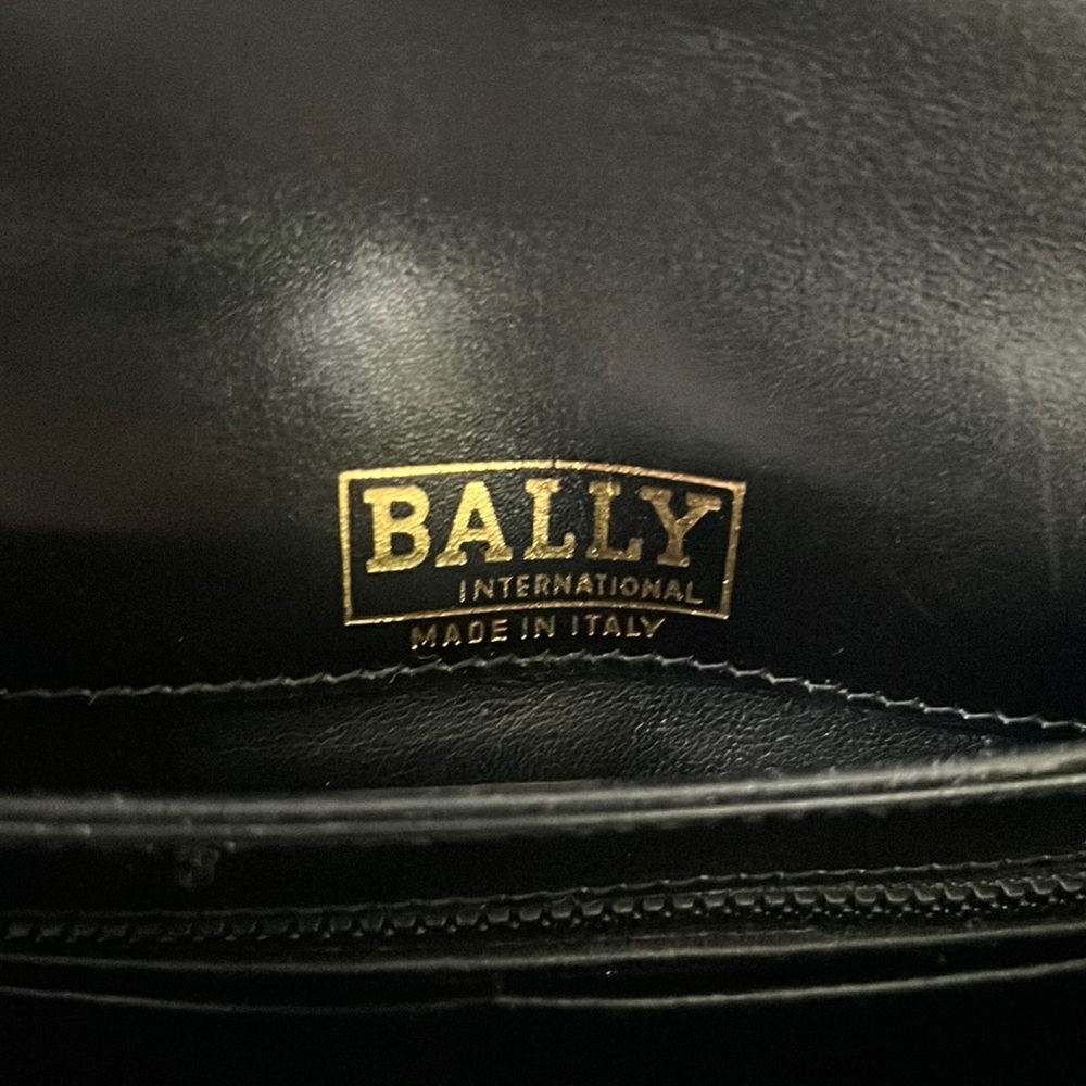Black Bally Handbag